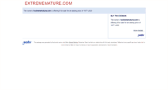 Desktop Screenshot of extrememature.com